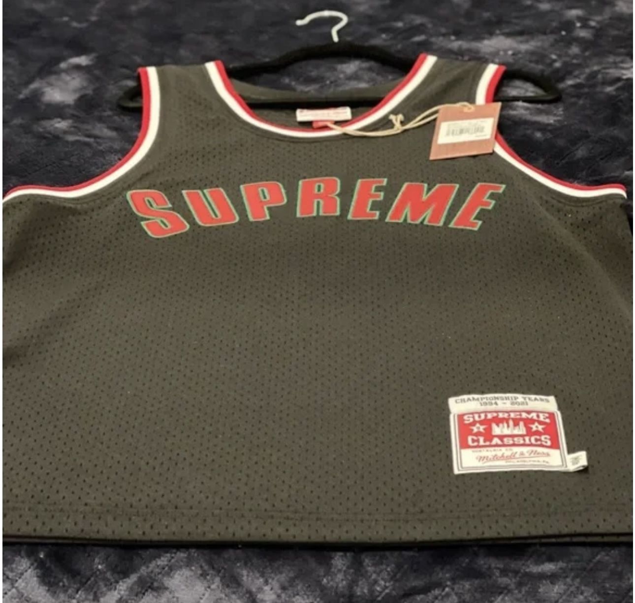 Supreme Mitchell & Ness Basketball Jersey XL
