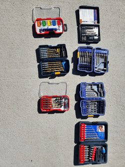 tool accessories set
screw driver bits
drill bits
precision bits
etc
all for $50