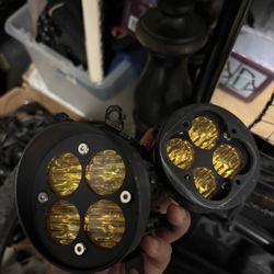 yellow fog lights