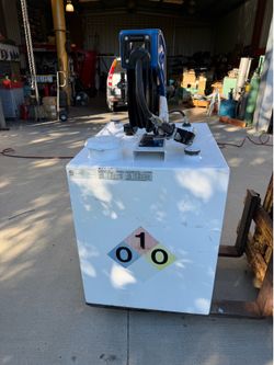 Motor oil storage tank – double wall – with pump, Reel, and Meter