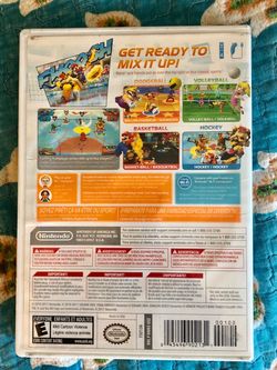 Mario Sport Wii Game with case