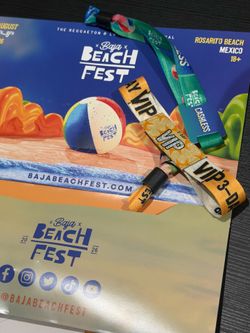 Baja Beach Fest 3-Day VIP Bracelet