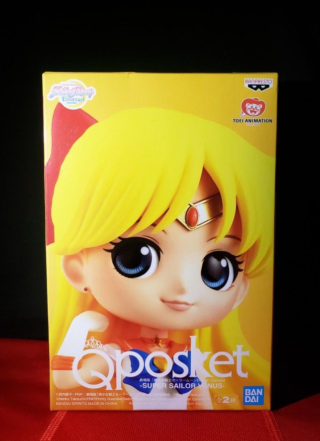🌙Super Sailor Venus -
Sailor Moon Eternal (Q Posket
) (Ver.A)
