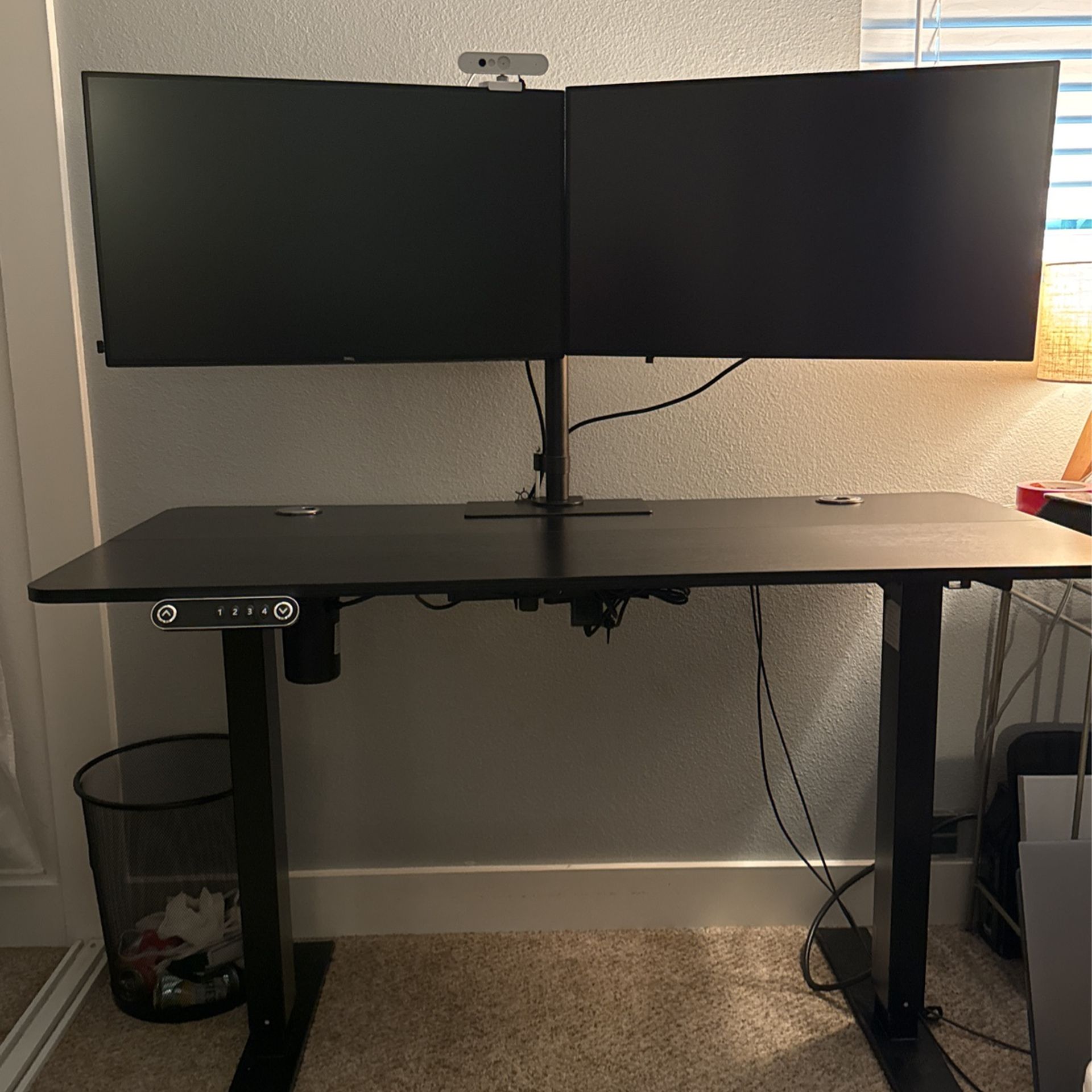 Electric Sit/Stand Desk 48”x 24”