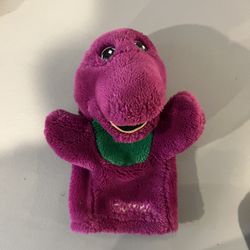 Barney The Purple Dinosaur Hand Puppet 