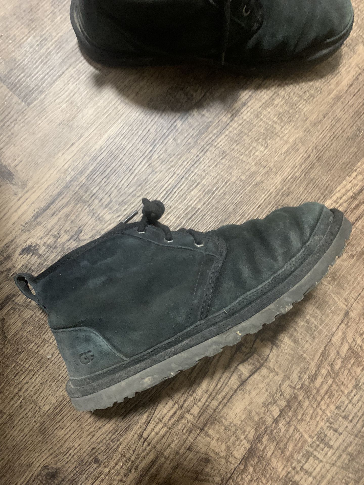 black ugg boots (size 8-9)