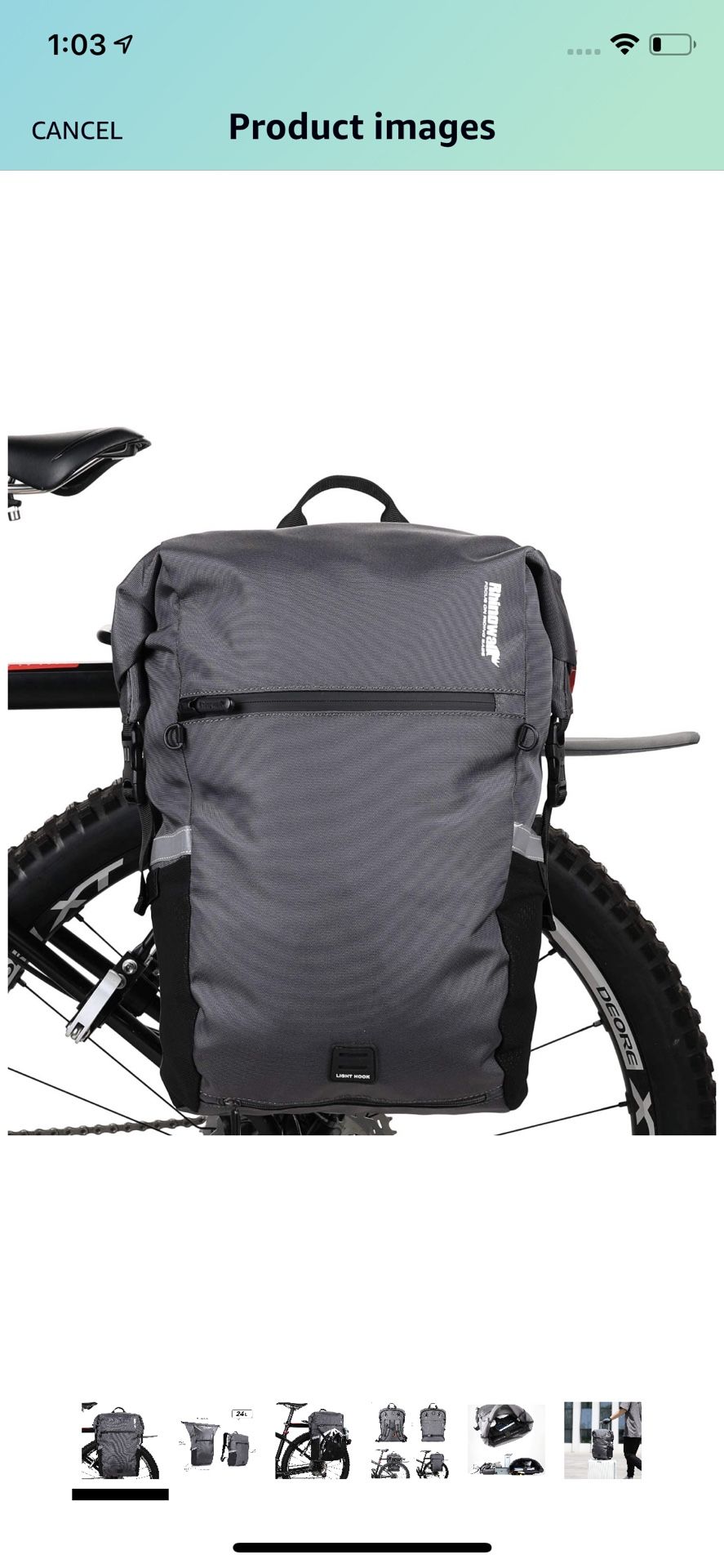 Brand New - Bike Bag Waterproof