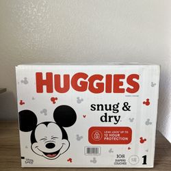 Huggies Snug and Dry, size 1