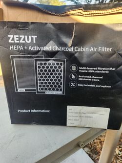 Filter charcoal cabin air