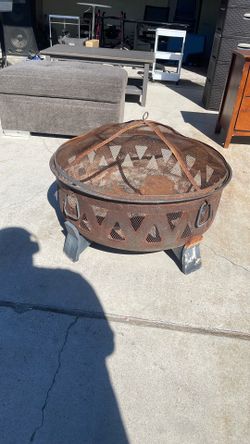Large fire pit