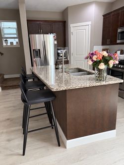 3 Tall bar chairs for sale