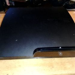 Sony Playstation 3 CECH-2501A Slim Charcoal Black Console Only Tested And Play 