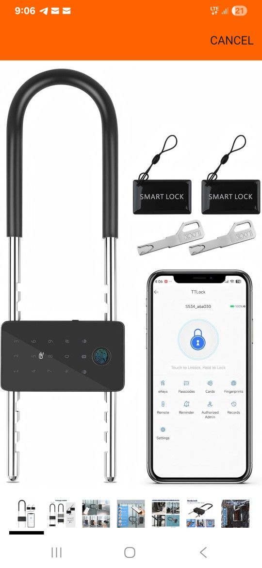 Smart Paddle Lock