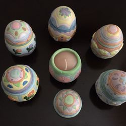Easter Egg Candles
