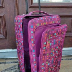 EXCELLENT CONDITION Kids Children Suitcase Luggage w/Wheels