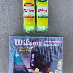  Racket Wilson Bag Plus Tennis Balls