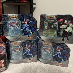 Pokemon Ex Tins