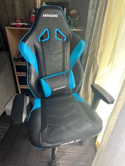 AKRacing Blue Gaming Chair | Great Condition | Minor Wear