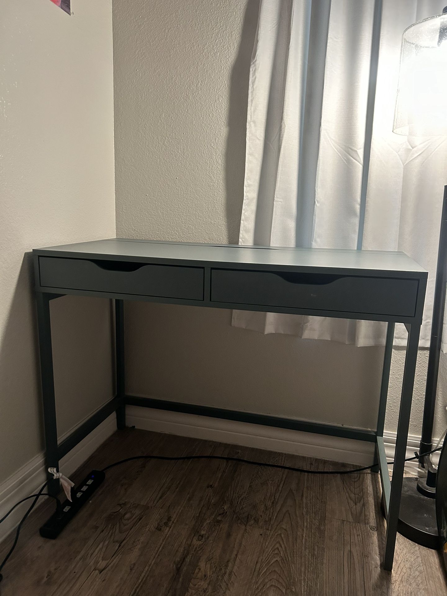 Turquoise Ikea Desk