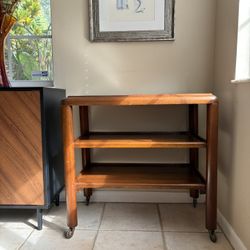 Vintage Mid Century Modern Bar Cart