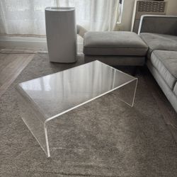 Plexiglass Coffee Table