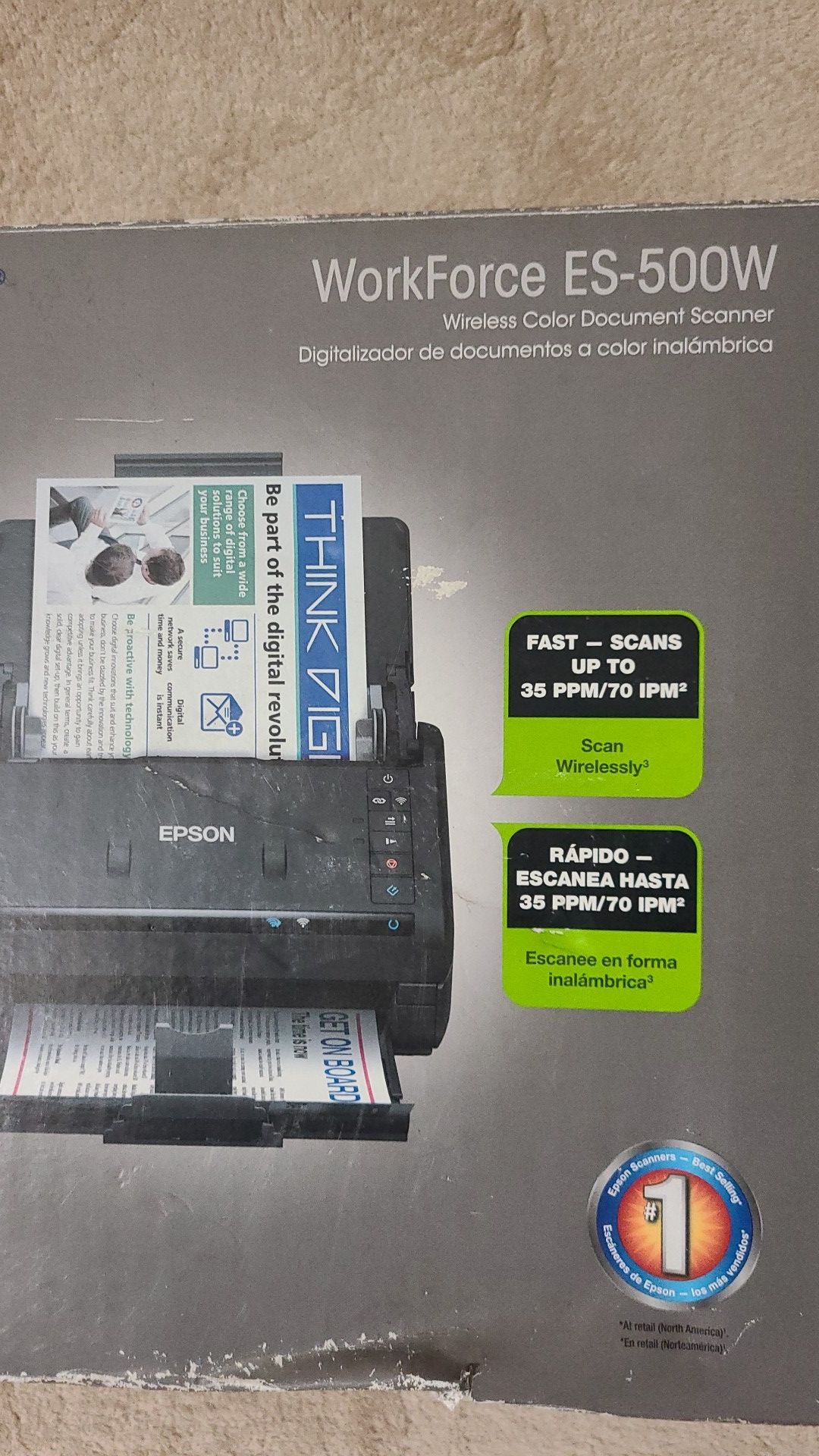 Epson workforce ES-500W