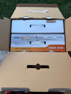LaView 960H CCTV Home Security Camera System (DVR + Cameras Kit in Box)