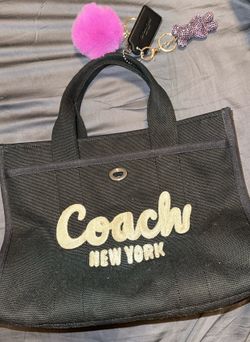 Coach Black New York Tote Bag