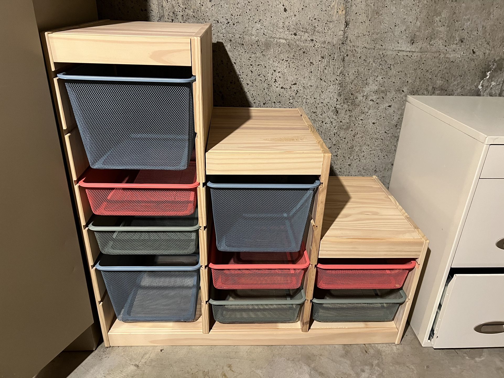 Wooden Storage Shelf