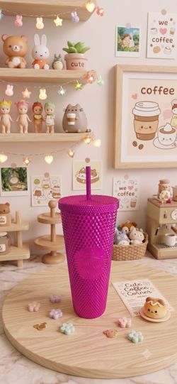 Starbucks Studded Cold Cup Tumbler Pink