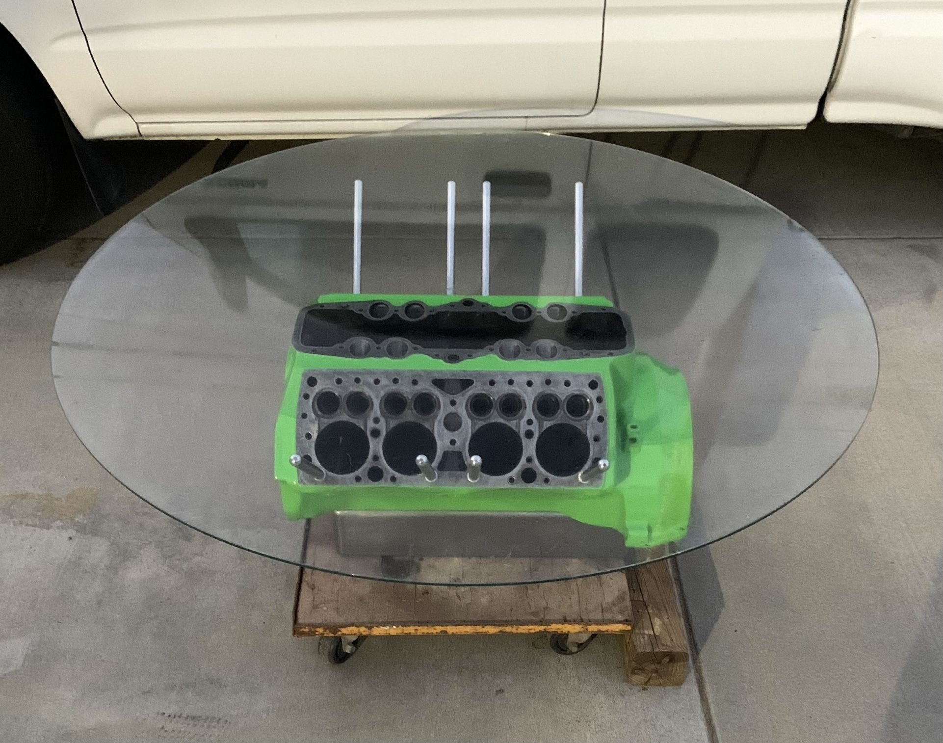 Ford Flathead Engine Coffee Table