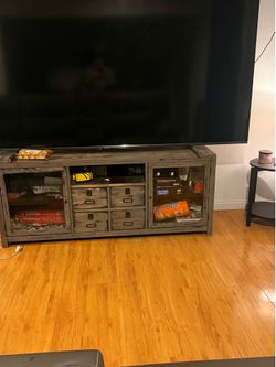 Pottery Barn media cabinet