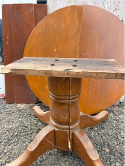 Oak table parts- free