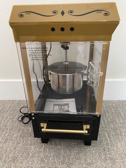 Old fashioned Kettle popcorn maker