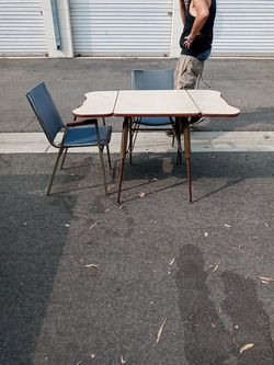 Vintage table and chairs