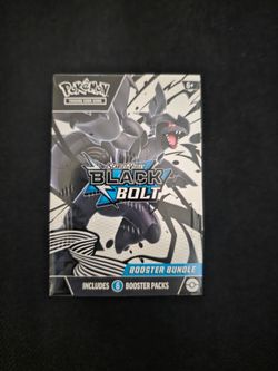 Black Bolt Booster Bundle New & Sealed Pokemon TCG: Scarlet & Violet