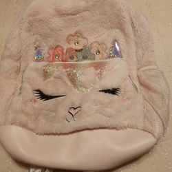 Pink Cat Backpack 