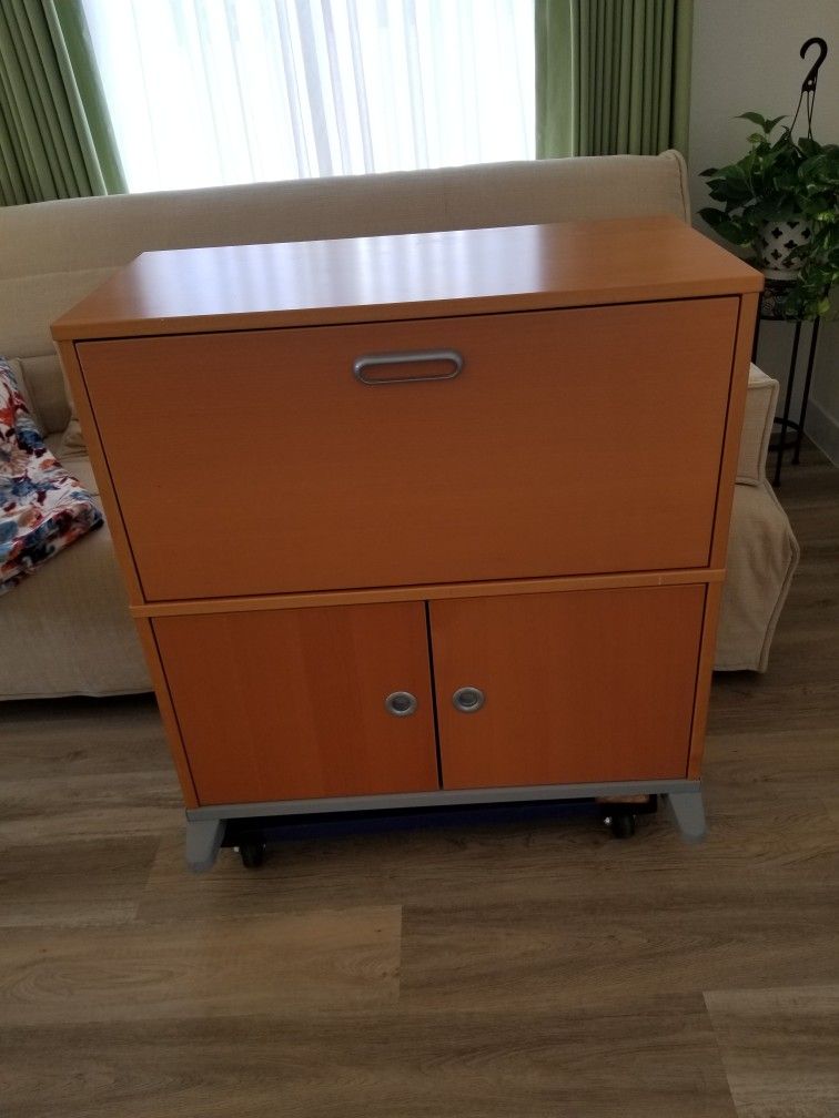 Ikea Lateral File Cabinet With Storage Shelf
