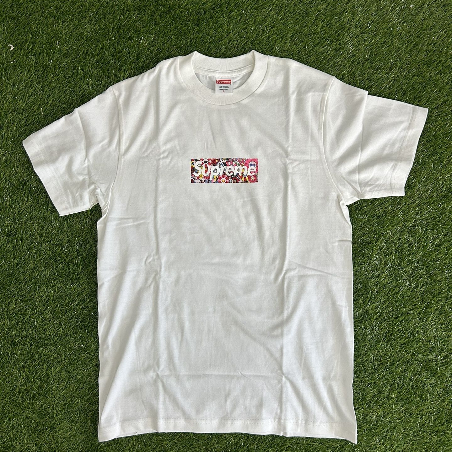Supreme Takashi Murakami COVID-19 Relief Box Logo tee for Sale in