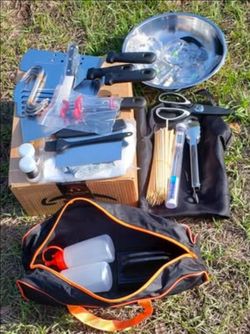 Griddle BBQ Tool Set.