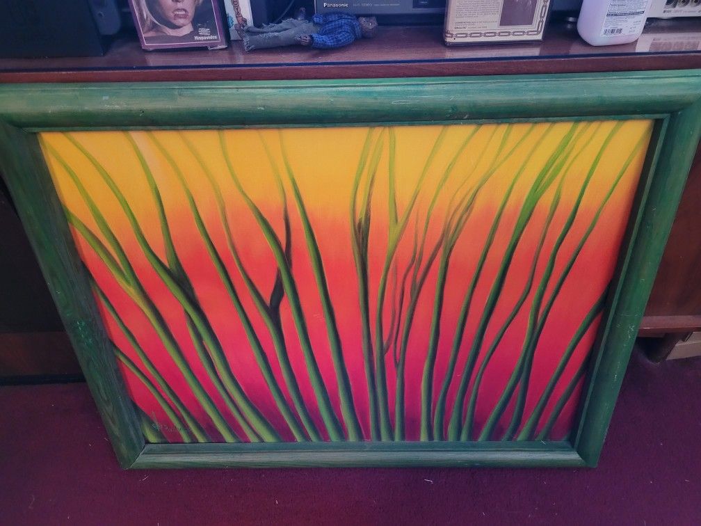 Large Mexican Oil Painting From The 80s? 32"x39.5"