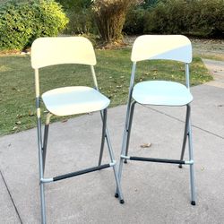 IKEA Franklin foldable bar stools
