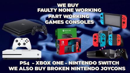 Xbox, Playstation, Nintendo, Joy Cons