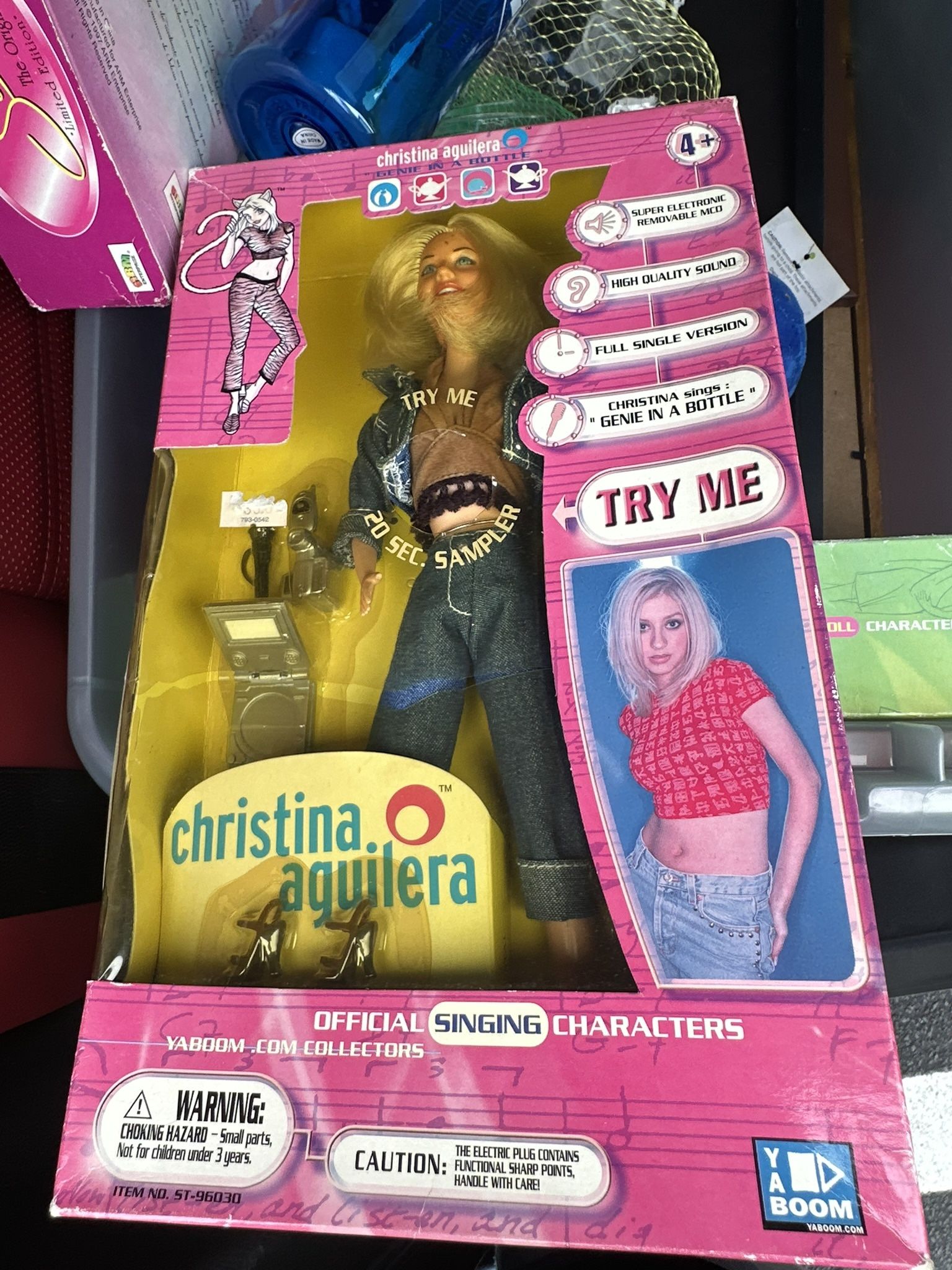 Christina Aquilera Music Doll