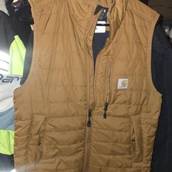 New Carhartt Men's Size Small Gilliam Vest $40