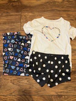 Girls Sz 10 Cat & Jack Pajama Set, New