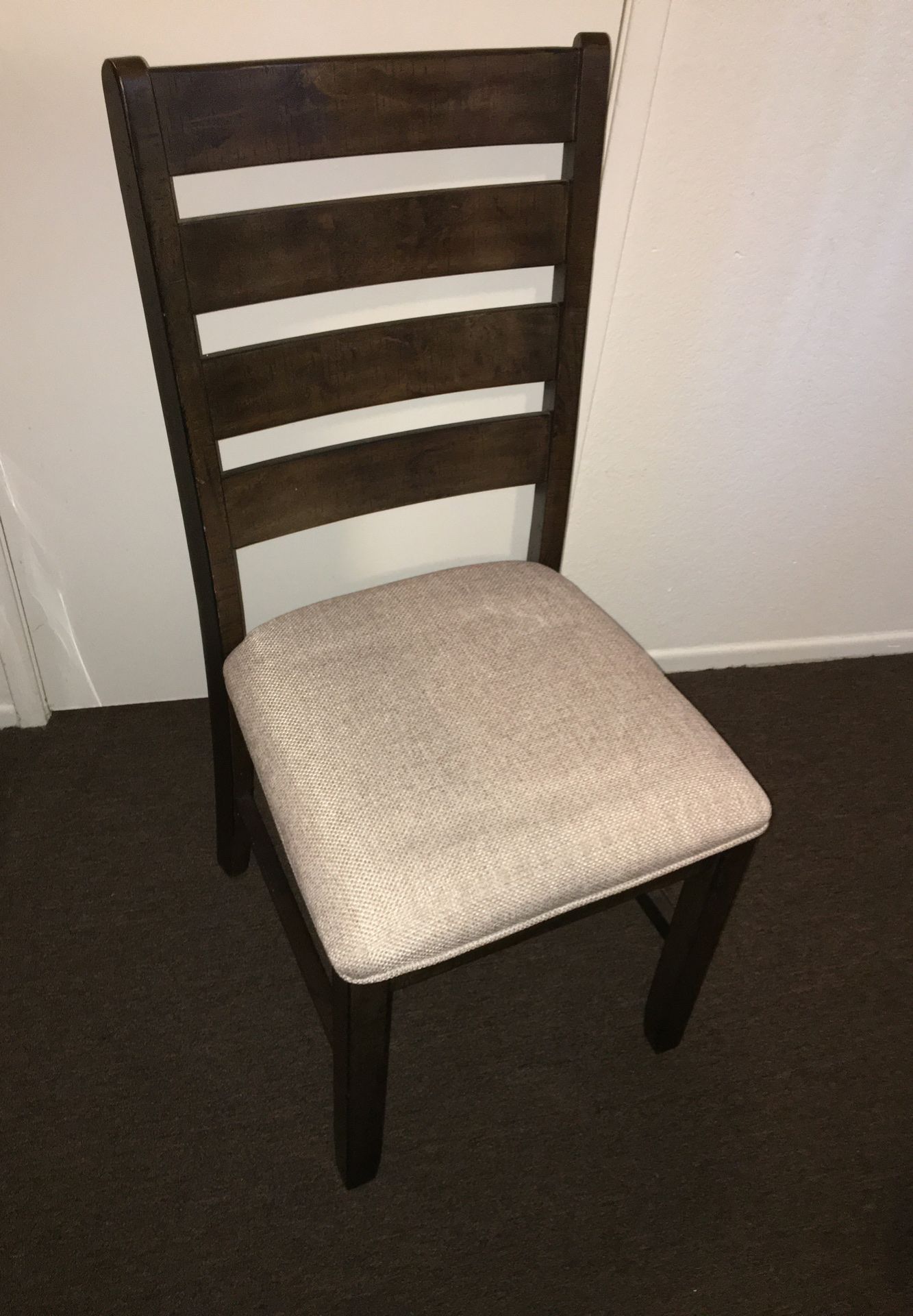 Set of brand new cushioned chairs