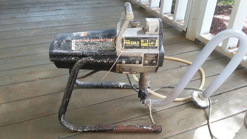 Wagner pro gold airless paint sprayer deals