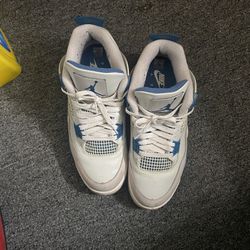Air Jordan Military Blue 4’s (size9) Air Jordan Black Toes 14’s (size8.5)