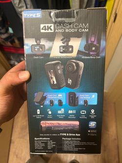 4k dash cam and body cam
